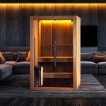 Dharani S2 Indoor Steam Sauna for 1-2 People