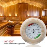 Sauna Accessory Set with Bucket, Thermometer, Hourglass