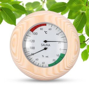 2-in-1 Sauna Thermometer and Hygrometer – High Accuracy