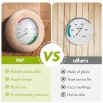 2-in-1 Sauna Thermometer and Hygrometer – High Accuracy