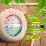 2-in-1 Sauna Thermometer and Hygrometer – High Accuracy