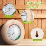 2-in-1 Sauna Thermometer and Hygrometer – High Accuracy