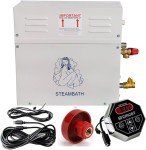 9KW Sauna Steam Generator with Waterproof Control