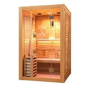 Vidalux 3-Person Traditional Sauna with Bluetooth