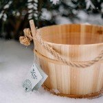 Croll & Denecke 28 cm Wooden Sauna Bucket
