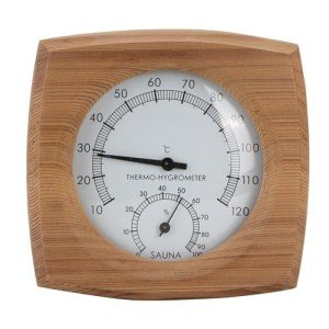 Haosie 2-in-1 Sauna Thermometer and Hygrometer