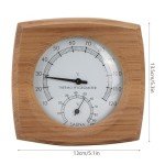 Haosie 2-in-1 Sauna Thermometer and Hygrometer