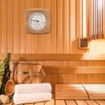 Haosie 2-in-1 Sauna Thermometer and Hygrometer