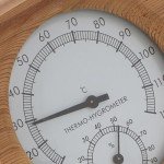 Haosie 2-in-1 Sauna Thermometer and Hygrometer