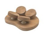 Ergonomic Red Cedar Sauna Headrest Pillow