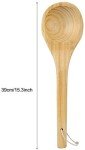 Handmade Wooden Sauna Spoon and Water Dipper