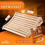 Ergonomic Wooden Sauna Headrest for Comfort