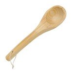 HERCHR Wooden Sauna Ladle – 15.3in Bath Spoon