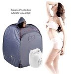 Portable 1.5L Sauna Steamer Kit for Home Spa