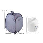 Portable 1.5L Sauna Steamer Kit for Home Spa