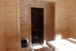Wooden Outdoor Barrel Sauna for 4-6 People