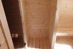 Wooden Outdoor Barrel Sauna for 4-6 People