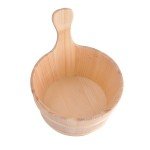Cedar Sauna Bucket and Ladle Set – 4L