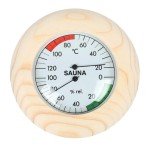 Digital Wooden Sauna Thermometer and Hygrometer Combo