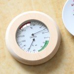Wooden Digital Sauna Thermometer & Hygrometer 14.5x3cm