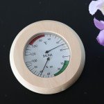 Wooden Digital Sauna Thermometer & Hygrometer 14.5x3cm