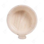 Handmade Wooden Sauna Bucket and Ladle Set