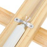 Decorative Wooden Hourglass Timer for Saunas