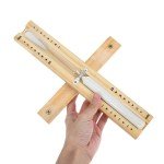 Decorative Wooden Hourglass Timer for Saunas