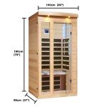 Chilliwack 2-Person Mica Infrared Sauna