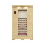 Fonteyn Bella 1-Person Sauna with Bluetooth Panel