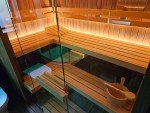 Custom Indoor Wooden Sauna for Home Use