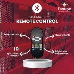Fonteyn Bella 1-Person Sauna with Bluetooth Panel