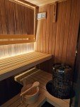 Custom Indoor Wooden Sauna for Home Use
