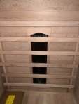 Fonteyn Bella 1-Person Sauna with Bluetooth Panel