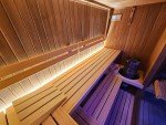 Custom Indoor Wooden Sauna for Home Use