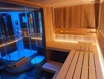 Custom Indoor Wooden Sauna for Home Use