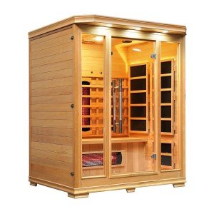 Solara 3-Person Infrared Sauna with Nano Carbon Heaters