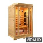 2-Person Infrared Sauna with Full Spectrum Heaters