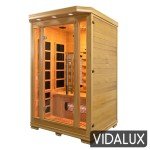 2-Person Infrared Sauna with Full Spectrum Heaters