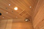 Vidalux 3-Person Corner Infrared Sauna with Carbon Heaters