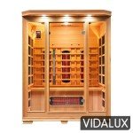 Solara 3-Person Infrared Sauna with Nano Carbon Heaters