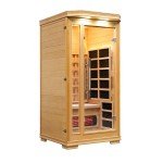 Vidalux Solara One-Person Full Spectrum Infrared Sauna
