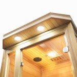 Vidalux Solara One-Person Full Spectrum Infrared Sauna