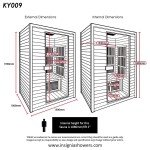 Insignia Infrared Nano Carbon Luxury Sauna 1500x1000 mm