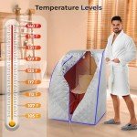 SereneLife Portable Infrared Home Sauna Tent