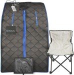 Portable Infrared Sauna Tent with Heating Pad