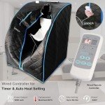 Portable Infrared Sauna Tent with Heating Pad