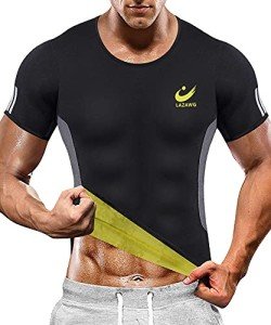 Men's Sauna Sweat T-Shirt for Workouts