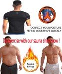 Men's Sauna Sweat T-Shirt for Workouts