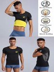 Men's Sauna Sweat T-Shirt for Workouts